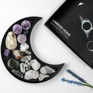 Moon Tray Crystal Holder Display